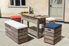 Outdoor Bar Bench