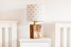 Pink star table lamp