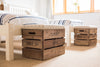 Provide your own fabric storage stool