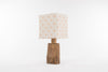 Mustard star table lamp