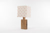 Red star table lamp