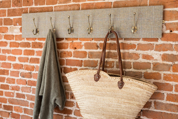 Barn owl tweed coat hooks