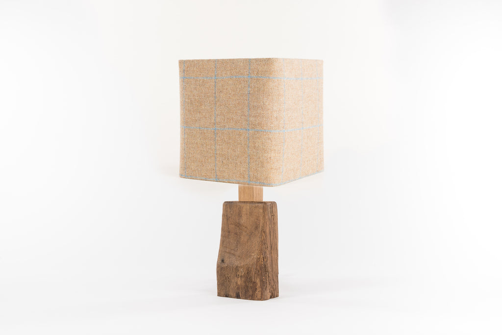 Wagtail tweed table lamp