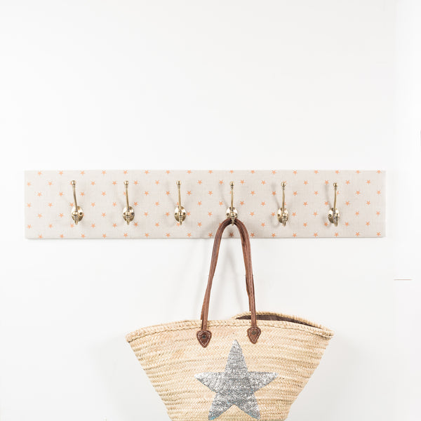Mustard star coat hooks